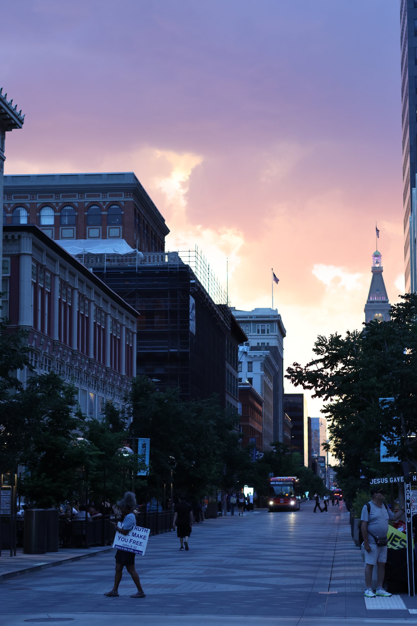 16th Street · Denver Dusk